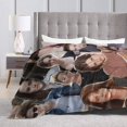thumbnail image 3 of Kristen Stewart Collage Blanket Flannel Soft Throw Blankets for Bedroom Livingroom Sofa Home 40"X30", 3 of 6