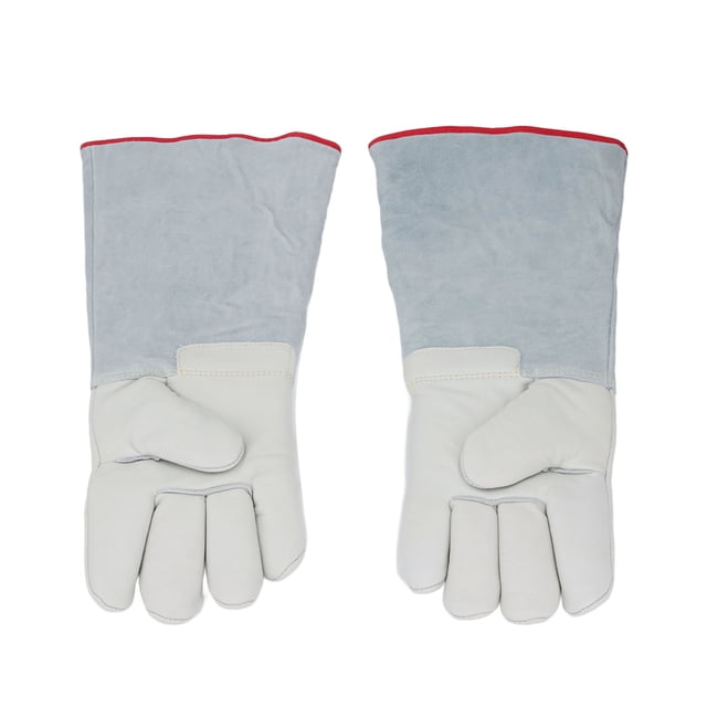 Guantes Criogénicos, Agua de Cuero Artificial A Prueba de Agua Guantes de Nitrógeno Líquido Engrosado de Costura para Productos de Hielo Seco