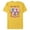 Yellow, variant on Princess Squad Crest Go for It Follow Your Own Path - Short Sleeve Blended T-Shirt for Adults - Customized-Ocean Blue