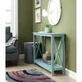 thumbnail image 3 of Convenience Concepts Table Console Oxford, Fini Bois Vert Écume de Mer, 3 of 9