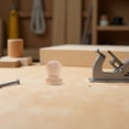 thumbnail image 3 of GOOHOCHY 4pcs Finials for Bed Posts Unfinished Wood Light Yellow for DIY Enthusiasts Interior Design, 3 of 6