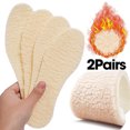 thumbnail image 1 of Thick Thermal Insoles Winter Warm Heated Soft Plush Insole For Shoes Simulation Cashmere Insert In, 1 of 4