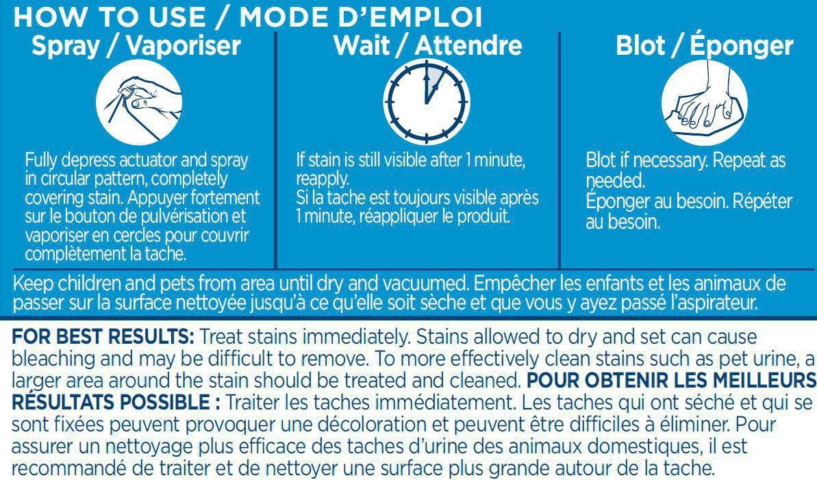 BISSELL® Oxy Stain Destroyer Stain Remover Aerosol With Stainlift Technology