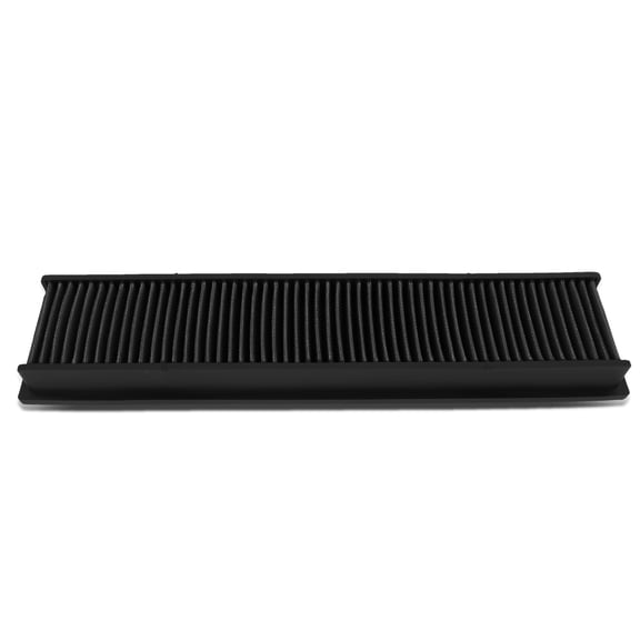 DNA Motoring AFPN-132-BK For 2007 to 2019 Mitsubishi Lancer/Outlander/Grandis/RVR Drop-In Panel Air Filter Black 09 10 11 12 13 14 15 16 17 18