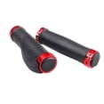 thumbnail image 2 of Yuarrent 1 par de empuñaduras de manillar de bicicleta de montaña de 13cm, empuñaduras de goma antideslizantes para bicicleta, bloqueo de bicicleta Ciclismo rojo Yuarrent CP0500-03, 2 of 6
