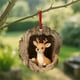 thumbnail image 3 of Christmas Tree Ornament Hanging Decorations, Acrylic Hollow Pendant with Santa Claus Elf Snowman Figures for Holiday Party Gift Home Decoration, 3 of 5