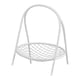 thumbnail image 2 of Cesta de frutas portátil de hierro que ahorra espacio, cesta de pie multiusos para Blanco 1 nivel, 2 of 9