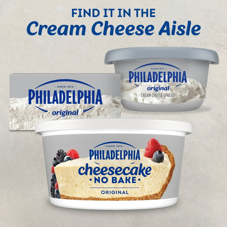 Philadelphia No Bake Original Cheesecake Filling, 24.3 oz Tub