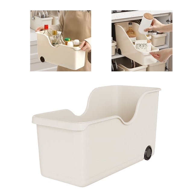 Organizador De Gabinetes De Cocina, Encimeras De Especias 2 Ruedas Ruedas Multifuncionales En Forma De U Para El Hogar