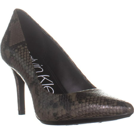 UPC 192675908160 product image for Womens Calvin Klein Gayle Classic Pump Heels, Camo Snake, 6.5 US | upcitemdb.com