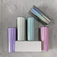 thumbnail image 2 of 20oz Sublimation Blank Tapered Skinny White Blue Purple Black Pink Stainless Glitter Sparkle Tumbler Straw  lid, 2 of 4