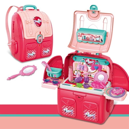 Christmas Gifts Clearance! Cbcbtwo Children Go Home  Little Girl Cosmetics  Baby Dresser Suitcase