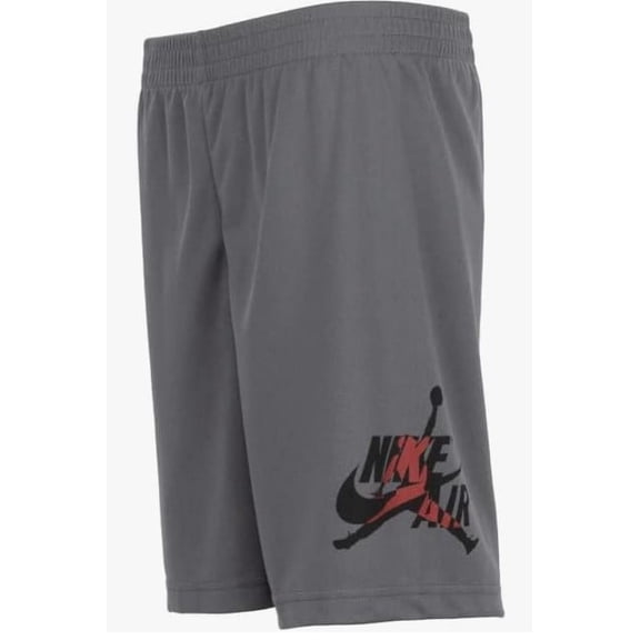 Jordan Boy's Nike Air Jumpman Classic Mesh Shorts, Dark Gray, Size M