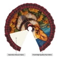 thumbnail image 2 of Sigee Artistic Sunflower Corgi for Christmas Decoration Tree Skirt Christmas Plaid Tree Skirt,Christmas home decor Holiday Tree Skirt Fits TChristmas Tree-48", 2 of 6