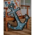 thumbnail image 2 of Fun Metal Anchor Wall Decor With Led Lights, 2 of 2