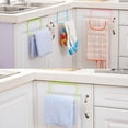thumbnail image 2 of Towel Rack Hanging Holder Organizer | Towel Bar Rack for Kitchen Bathroom | Over The Door Cabinet Cupboard Hanger 1PC, 2 of 5
