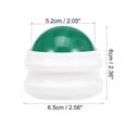 thumbnail image 2 of Manual Massage Roller Ball Body Massage Tool Stress Ease Polypropylene Artificial Resin White Green, 2 of 7