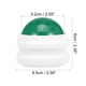 thumbnail image 2 of Herramienta de masaje manual con rodillo de bola única para el cuerpo, alivia el estrés, fabricada en polipropileno y resina artificial, color verde, 2 of 7