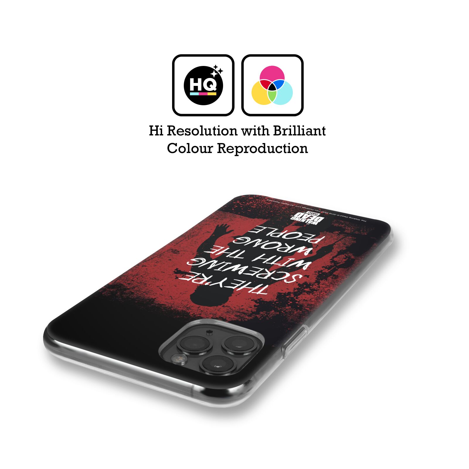 iPhone 11 Smartphone Cover (Black Color) - The Walking Dead parody - Walking  Dead Zombie - Free Hugs - Walking Dead Zombie - Free Hugs (High quality  cover - printed in France)