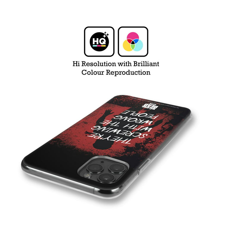 AMC THE WALKING DEAD SEASON 9 QUOTES SOFT GEL CASE FOR APPLE iPHONE PHONES