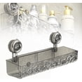 thumbnail image 1 of Soporte de almacenamiento de ventosa corrug, estante de almacenamiento de baño con ventosa sin taladro mont en la pared, estante de almacenamiento para ducha, cocina, estante de almacenamiento, 1 of 2