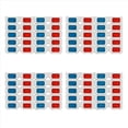 thumbnail image 1 of Gafas 3D,40 Pares Lentes Estéreo Papel Rojo y Azul para Películas Set Anaglifo de Papel Gafas 3D, 1 of 8