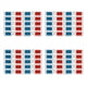 thumbnail image 1 of Gafas 3D,40 Pares Lentes Estéreo Papel Rojo y Azul para Películas Set Anaglifo de Papel Gafas 3D, 1 of 5
