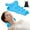 Blue, variant on Cervical Neck Stretcher Device for Neck & Shoulder Relief, Upper Back Massage Support Pillow for Spine Alignment, Muscle Relaxation & TMJ Tension Relief