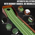 thumbnail image 4 of Putting Green YOUCZON portátil para interiores con devolución automática de la pelota, 4 of 6