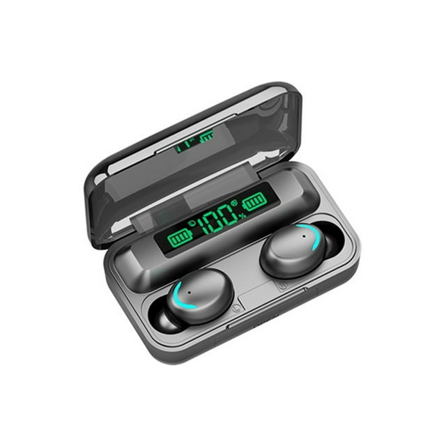 Auriculares intraurales inalámbricos F9-5 negros