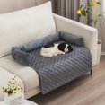 thumbnail image 2 of Pet Dog Cat Sleeping Bed for Medium Large Warm Dogs Bed Sofa Blanket Couch Protector Removable Washable Pets Mats with Pillow ShopWise Round, 2 of 13