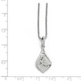 thumbnail image 2 of Sterling Silver & CZ Brilliant Embers Necklace, 2 of 2