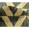 thumbnail image 4 of oneOone Viscose Chiffon Fabric Stripe|Diamond & Triangle Geometric Print Sewing Fabric BTY 42 Inch Wide, 4 of 4