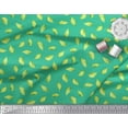 thumbnail image 2 of Soimoi Green Cotton Duck Fabric Hosta Leaves Print Fabric by Yard 44 Inch Wide, 2 of 3
