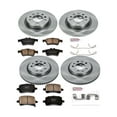 thumbnail image 3 of Power Stop Front and Rear Stock Replacement Brake Pad and Rotor Kit KOE1434, 3 of 8