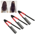 thumbnail image 1 of V Shaped Styling Hair Comb, 3Pcs Hair Straightening Comb Multipurpose Rounded Comb Teeth Ergonomic Handle High Temperature Resistant   for Unkempt Hair, 1 of 7