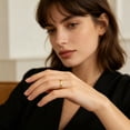 thumbnail image 6 of Minimalist Stackable Band Ring Set for Couples, Gold, 6 of 9