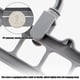 thumbnail image 3 of Organizador de perchas, perchas de plástico premium multifunción, apertura en forma de S, gancho giratorio de 360°, organizador mágico para armario (paquete gris de 2), 3 of 5