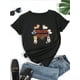 thumbnail image 2 of A Stylish New Casual Women'S T-Shirt for 2025, Featuring a Printed Design with Short Sleeves and a Round Neck, 2 of 6
