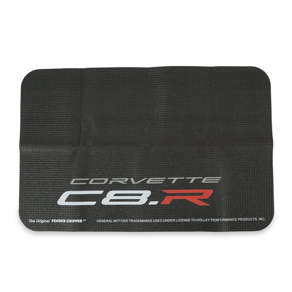 Fender Gripper FG2080 Corvette C8.R Logo Fender Cover Mat