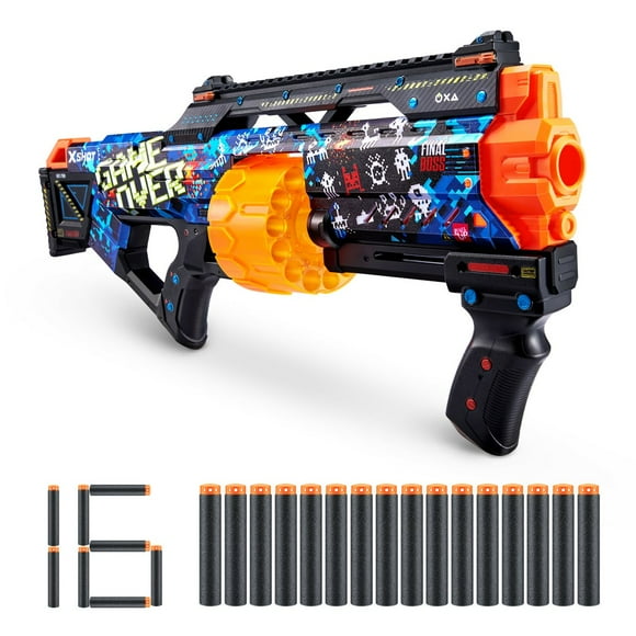 ZURU Skins Last Stand Dart Blaster - Game Over Skin (16 Darts)