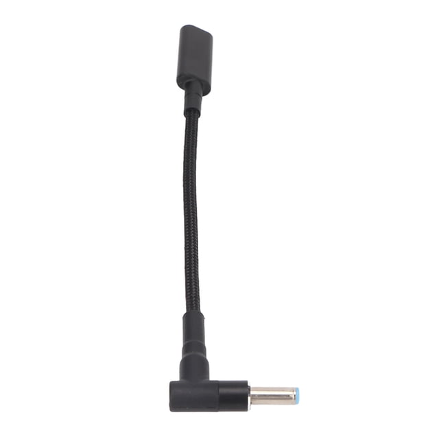 Adaptateur Type C vers DC, Puce Intelligente 100W PD Portable Compact Dissipation Rapide de la Chaleur USB C vers DC pour Ordinateur Portable