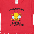 thumbnail image 3 of Inktastic Cute Bee Grandpa's Little Honeybee with Stars Gift Baby Girl Dress, 3 of 4