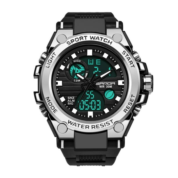 Led analog watch deals