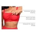 thumbnail image 4 of Top Corto CRZ YOGA Butterluxe Cuello Cuadrado Rojo XL, 4 of 6