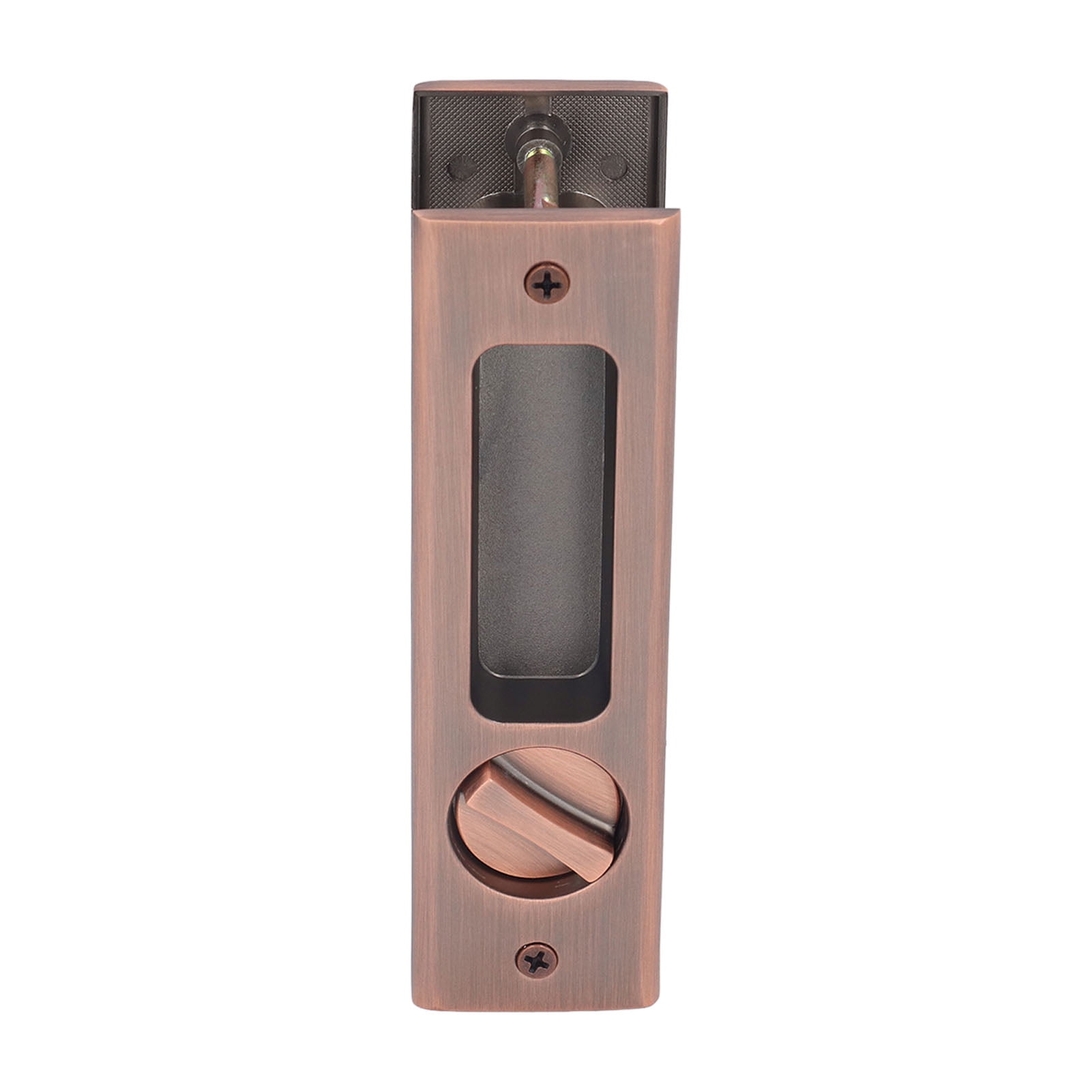 FAGINEY Sliding Barn Door Lock,Recessed Handle Door Lock Hardware,Pocket Sliding Door Lock