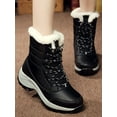 thumbnail image 7 of Audeban Womens Boots Mid Calf Snow Boots Warm Shoes Waterproof Platform Shoes Size 4.5-8, 7 of 7