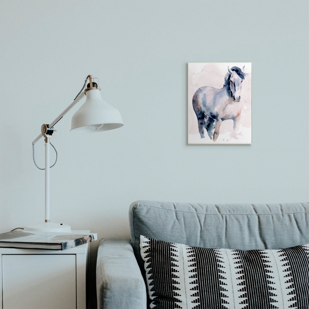 Stupell Industries Americana Horse Figure Southwestern Watercolor Designed by Jennifer Paxton Parker