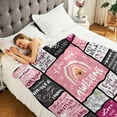 thumbnail image 4 of Encouragement Gifts for Women, Compassion Blanket Big Warm Hugs, Get Well Soon Gift Blanket for Women Love & Hope with Fluffy Comfort(50x60), 4 of 6