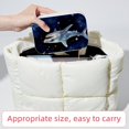 thumbnail image 6 of Starry Shark Velvet Portable Jewelry Organizer with Removable Compartment - Necklace Holder and Gift Box, 6 of 7